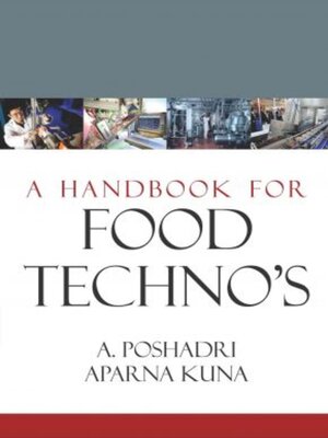 cover image of A Handbook for Food Techno's